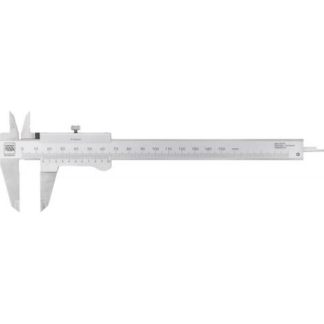 Pinza de bolsillo STD V-CAL 150 / 00,2mm TESA