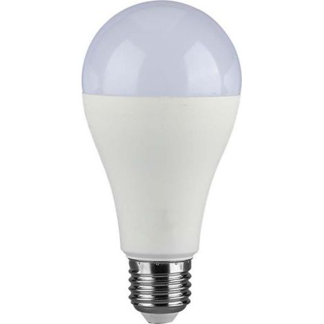 V-TAC 214455 LED EEK F (A - G) E27 Glühlampenform 15 W Weiß (Ø x H) 65 mm x 134 mm 1 St.