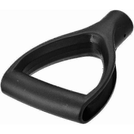 1 jeu de poignées de rechange en plastique rouge pour pelle, poignée en D, poignée de pelle pour pelle fourche noire 18,5 (1/5)