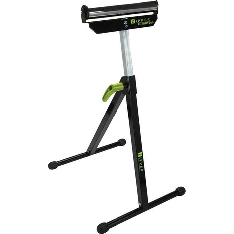 Zipper – Support à rouleaux réglable 680-1080mm – Charge max 60kg – Pliable avec ancrages en caoutchouc – Pour sols stratifiés et marbre