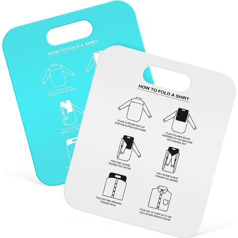 à plier les vêtements lot de 2 planche à plier les chemises (1/5)