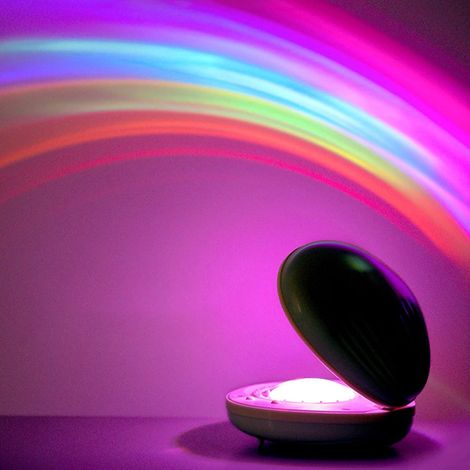 Lampe De Nuit Projection Étoiles - Forme D'Œuf - 2 Modes RGB - Pour Chambre Enfants Et Salon - 1 Pièce (1/5)