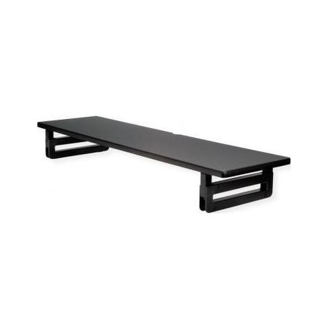 Value Supporto Ergonomico Nero 900 x 250 mm Legno