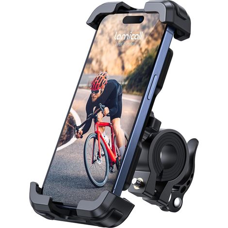 Support Téléphone Vélo, Support Téléphone Moto -360° Rotation (1/5)