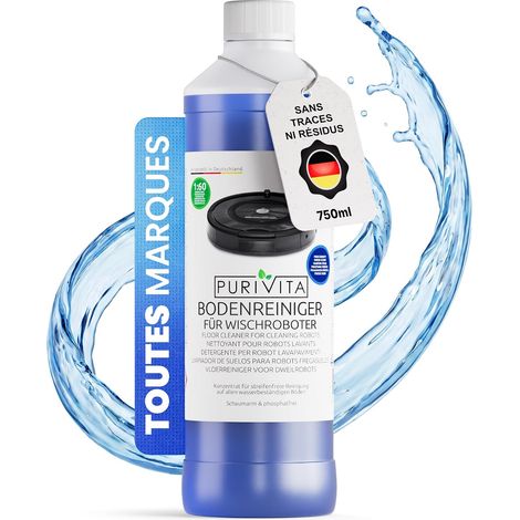Nettoyant Sol Concentré Robot Laveur, 750 ml Fraîcheur (1/5)