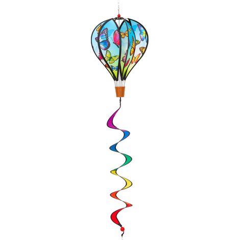 Element décoratif de jardin hq-invento mini butterfly 23x92 cm multicolore
