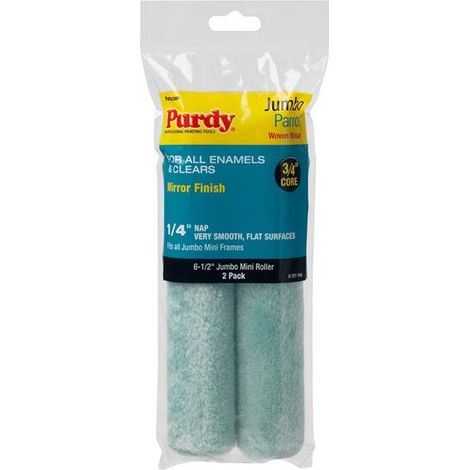 Purdy 140626040 Parrot Jumbo Mini Roller Sleeve 165 x 19mm 6.1/2 x 3/4in Pack 2 (1/4)