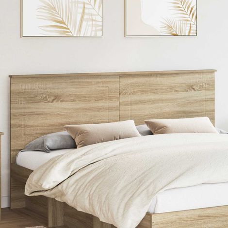 Tête de lit-Panneau de lit Chêne Sonoma 180 cm Bois d'ingénierie 229751 (1/5)