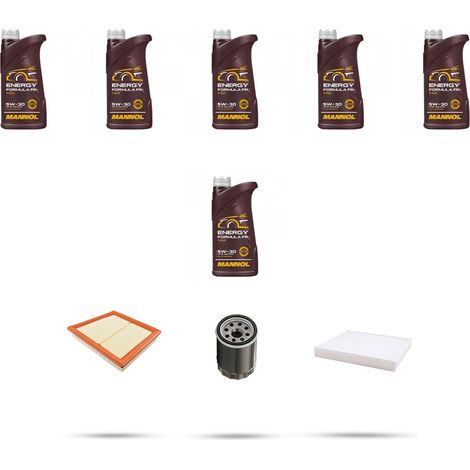 Kit tagliando 3 FILTRI e 6L OLIO compatibile con Land Rover Evoque (L538) 2.2 110kw dal 2011 (1/5)