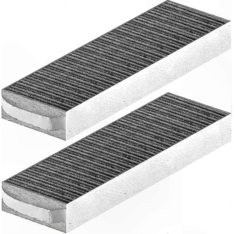 Aktivkohlefilter für Dunstabzugshauben, 2er-Pack, universell, Ersatz für Küchenlüftungssysteme (1/5)
