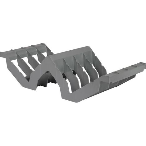 Clayette de séchage inclinée pour 8 emplacements - 26.3 x 59.2 x 16 cm - Cambro