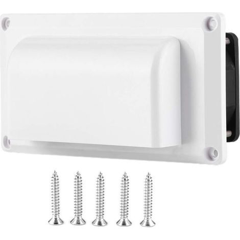 Ventilateur d'aération latéral 12V – Silencieux – Évacuation rapide de l'air vicié – Plastique ABS – Installation facile – Compatible camping-cars et remorques (1/4)