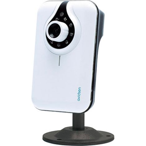 Caméra de surveillance intérieure Wi-Fi IP couleur – Résolution VGA 640x480 – Vision nocturne jusqu'à 10m – Communication audio bidirectionnelle – Blyss (1/2)