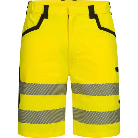 Feldtmann Elysee Warnschutz-Shorts Stretch HAGENAU 22765 Gr. 52 gelb/schwarz (1/5)