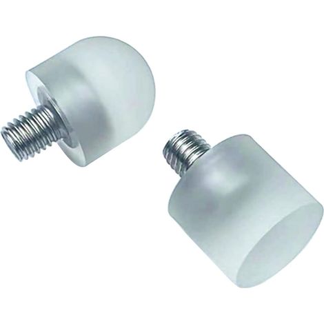 Lot de 2 embouts de réparation de bosses rigides et souples pour crochet et marteau en caoutchouc Outils de réparation de voiture (1/5)