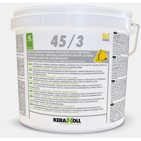 KERAKOLL 03756 45/3 Adhesivo Orgánico 18 kg - ref: K03756