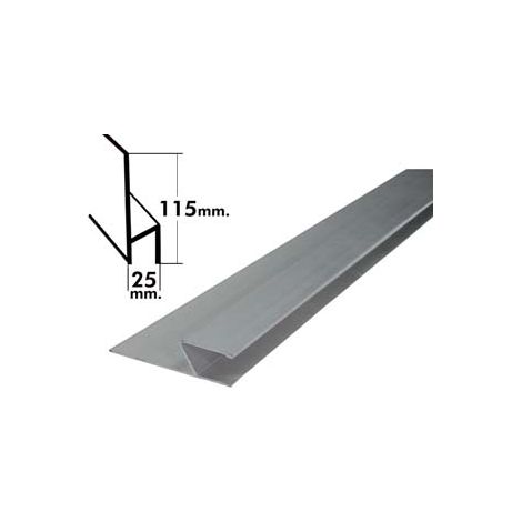 STADIE PROFILO H IN ALLUMINIO  cm.200h.