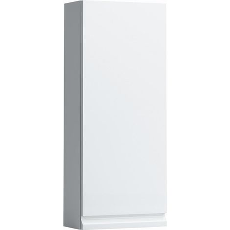 Élément mural LAUFEN PRO petit, 350 x 850 x 180 mm charnière à droite graphite LAUFEN