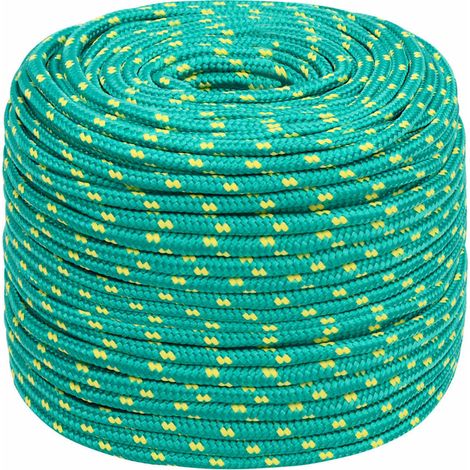 Corde de bateau, Corde de Chanvre, pour la Décoration, le Bricolage, le Jardinage Vert 6 mm 500 m Polypropylène OIB2376E (1/5)