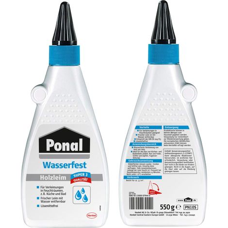 Ponal Wasserfest Super 3 550g PN10S (1/5)