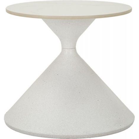 TAVOLINETTO WHITE CM Ø 42x40