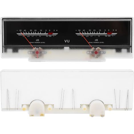P78WTCOG VU-mètre double connecteur DB, indicateur de niveau audio avec rétroéclairage, accessoire (1/5)