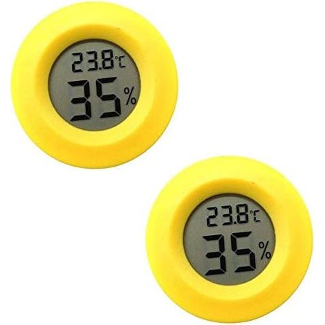 Stück Mini-Digital-LCD-Temperatur- und Feuchtigkeitsmessgerät Thermometer Hygr