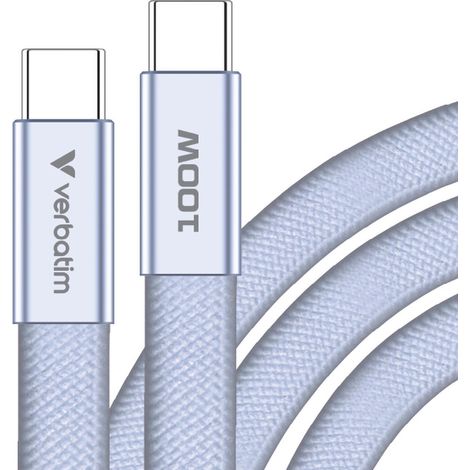 Verbatim 30278 câble USB USB 2.0 1,2 m USB C 0,48 Gbit/s 100 W Violet