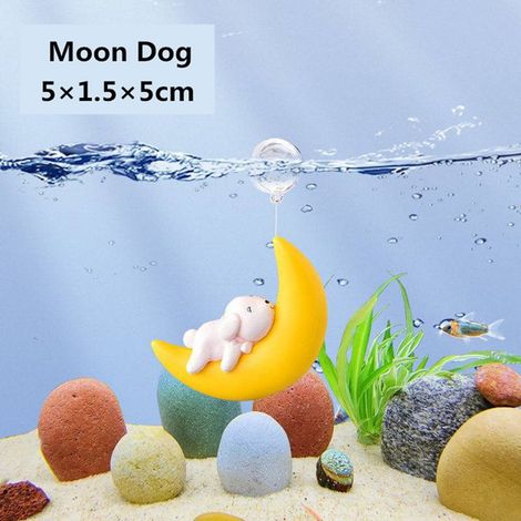 Fish Tank Ornament - Floating Ball - Resin Aquarium Decoration - Underwater Landscape Accessory - 1 Piece (1/4)