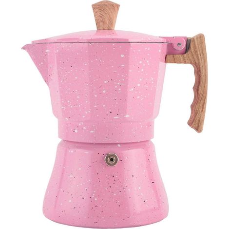 Italienische French-Press-Kaffeemaschine – Moka-Kanne für Gas- oder Elektroherde – 3 Tassen (1/5)