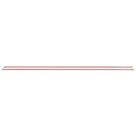 HellermannTyton Tiges d'extension Cable Scout+ rouge 1000 mm (1/5)
