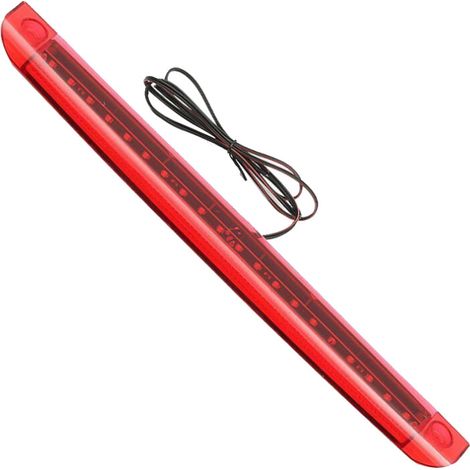 Feu stop arrière universel rouge 12V 20 LED pour voiture et moto, 3e position surélevée
