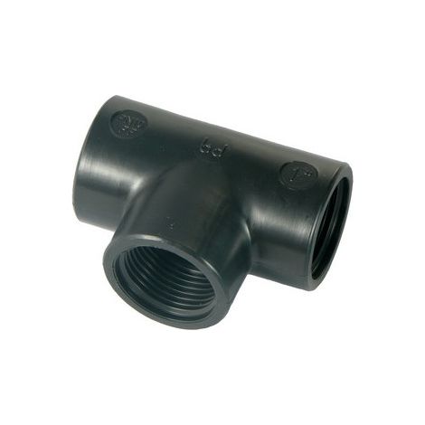 TI A 90° IN PP NERO 1/2