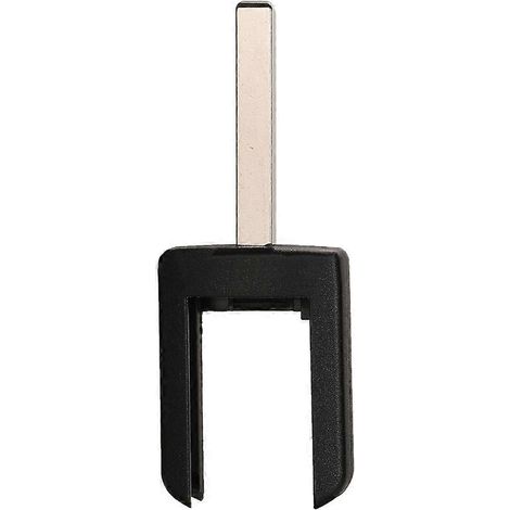 Coque de clé de voiture vierge de remplacement, lame de clé de voiture non taillée, télécommande (1/5)