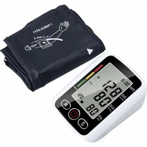 CYRILL – Tensiomètre électronique de type bras domestique, tensiomètre électronique, tensiomètre automatique de type bras (1/4)