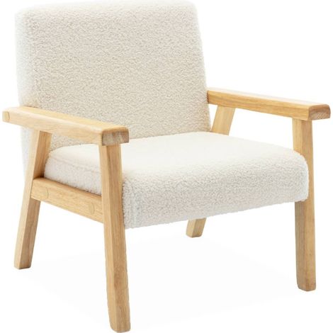 sweeek - Skandinavischer Kindersessel aus Hevea-Holz (1/5)