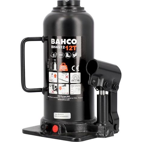 Bahco BH4G12 Hydraulic Bottle Jack 12T