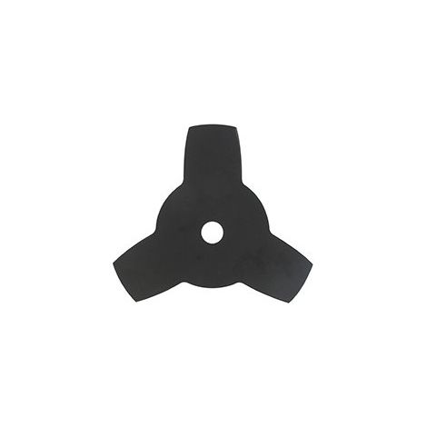 Lame 3 dents pleine 255mm UNIVERSELLE pour débroussailleuse (1/2)