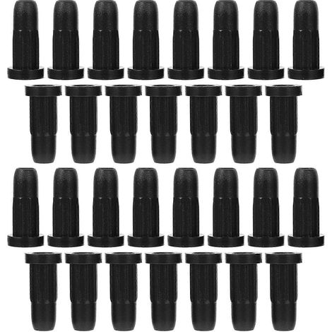 Lot de 30 protections de pieds de chaises de jeu, embouts de pieds de meubles, manchons pour roulettes, inserts ronds (1/5)