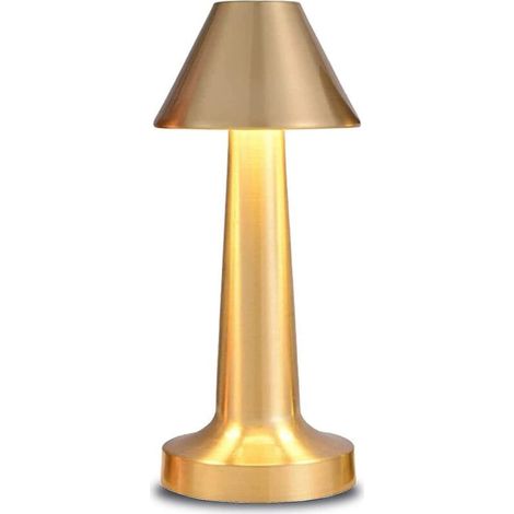 Wiederaufladbare, berührungsempfindliche Tischlampen (Gold) - B-Or (1/5)