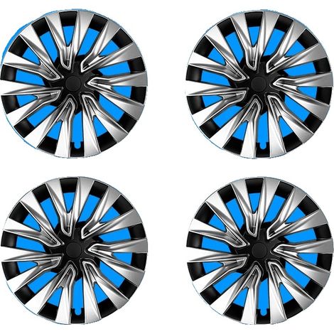 Copricerchio, stile turbina del XIX secolo, compatibile con Tesla Model 3, argento, per Tesla da 18 pollici, Model 3 Highland (1/2)