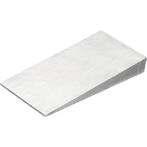Metal shim, 16.3 x 8.1 x 2.1 cm, triangular carbon steel shims, strong and durable beveled washers for pipe fitting, welding tool, factory lathe, machine tool (1/4)