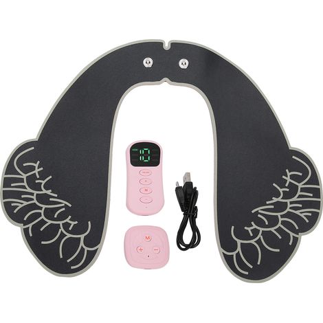 Stimulateur Musculaire Fessier Rechargeable avec Télécommande - Tonifie et Galbe les Hanches - Noir et Blanc (1/5)
