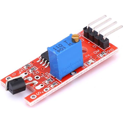 5 Stück einkanalige Signalausgangskontaktmodule mit einstellbarer Empfindlichkeit für den menschlichen Körper (1/5)