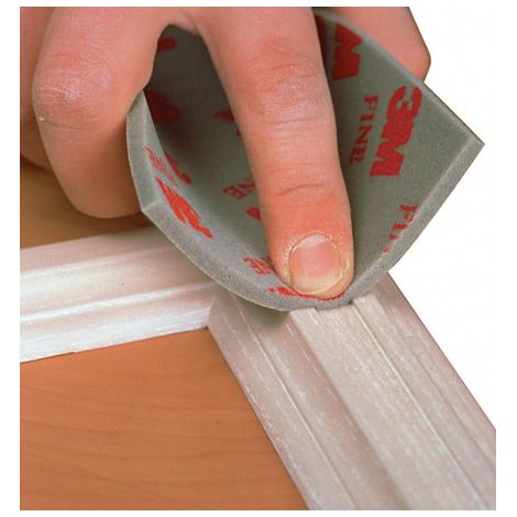 Éponge abrasive Soft Pad L140xB115mm microfine 3M (Par 20)
