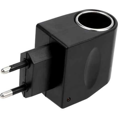 Convertisseur de Puissance de Voiture AC 220V à DC 12V, Adaptateur Secteur Allume-Cigare de Voiture 48W Adaptateur de Convertisseur de Prise de Transformateur pour Voiture Van Camion