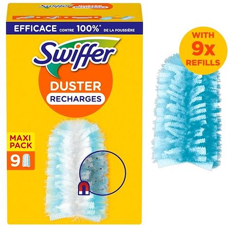 Recharges pour plumeau anti poussiere lot de 9 recharges pour plumeau anti poussiere lot de 9 - swiffer (1/5)