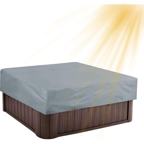 Couverture de Spa - Protection Imperméable et Résistante - Capsules de (1/5)