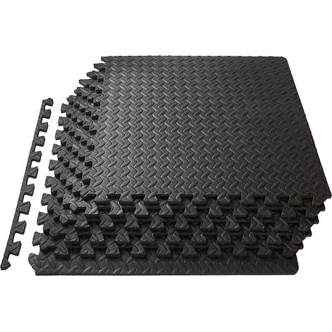12 tappetini in schiuma morbida ad incastro per impieghi gravosi in EVA Puzzle Rubber Fadeless Home (1/5)