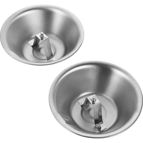 Bandeja recogegrasa metálica ajustable de 2 piezas para campana extractora, accesorio fácil de limpiar, compatible con la cocina. (1/5)